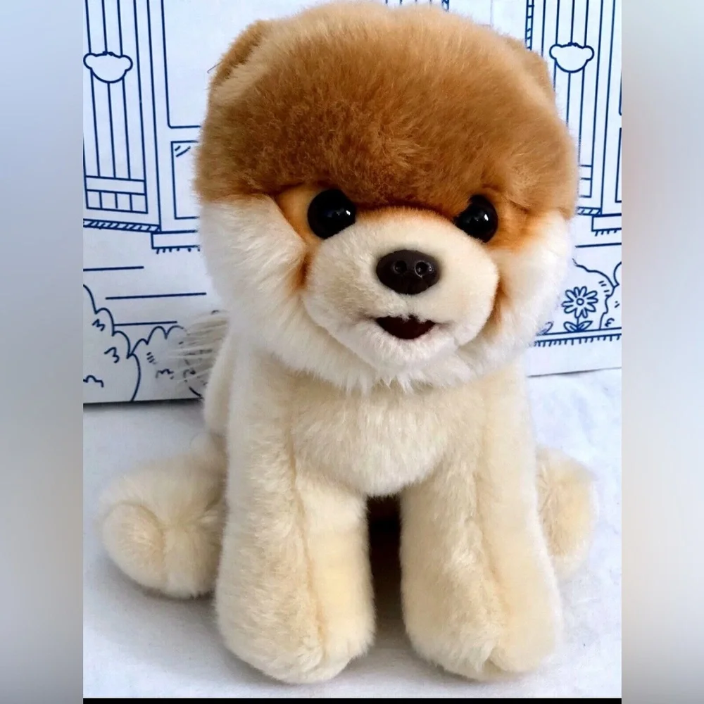 GUND Boo The World's Cutest Dog Plush Stuffed Animal Pom Puppy Dog Toy